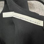 Aquilano Rimondi Sheath Dress 40 US S Black Floral Italy Romantic Euro Summer Photo 13