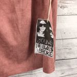 Young Fabulous and Broke Blush Ruffle Blouse Photo 3