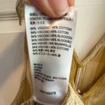 Free People Plaid Jumpsuit Sleeveless Button Up Casual Romper Bohemian Style Yellow Size XS Photo 13