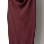 ASOS  Knit‎ Pencil Skirt Womens US 8 Burgundy High Waist Career Casual Photo 0