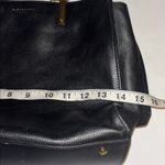 Kurt Geiger LONDON EMMA TOTE BLACK TEXTURED LEATHER HANDBAG GOLD TONED HARDWARE Photo 14