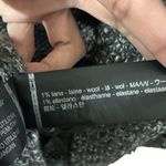 ZARA  Knit Sz M Black White Open Front Duster Cardigan Oversized Chunky Knit Photo 7