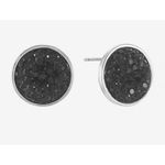 Boutique Black Crystal Druzy Earrings | Gold Filled Photo 5