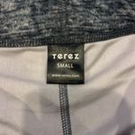 Terez  Women’s Purple & Turquoise Ombré Cropped Leggings - Size S Photo 4