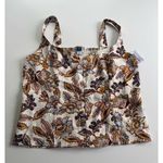 Old Navy Linen Floral Size XL Floral Smocked Back Tank Boho Festival Flirty New Photo 9