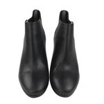 Jimmy Choo  Talula Black Leather Slip On Stiletto High Heeled Boots Booties 5.5 Photo 1
