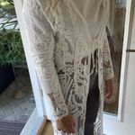 White Lace Kimono Size XS Photo 0