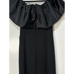 Betsy and Adam Women's Off-The-Shoulder Ruffle Gown Black Size 14 NWT Feminine Photo 11