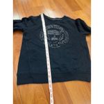 Abercrombie & Fitch Abercrombie Fitch Black Crewneck Sweatshirt Crest Logo Women's Size L Photo 6