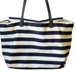 Kate Spade  Blake Avenue Black and White Striped Tote Purse Bag  Photo 3
