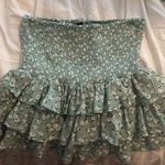Forever 21 Green Mini Skirt Photo 1