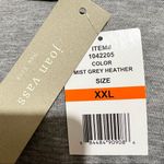 Joan Vass rib knit sweater grey heathered :Box001: Photo 3