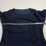 Sharagano Round Neck Lace A-Line Dress Size 16W Knee Length Party Minimalist Photo 6