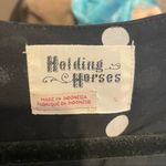 Holding Horses  Anthropologie Black & White Polka Dot Short Sleeve Mini Dress S Photo 2