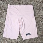 UFC 9" Extreme Workout Spandex Biker Shorts Women's Pink Photo 0