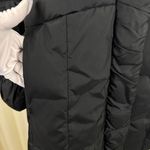 Cole Haan NWT  Down Long Puffer Quilted Down Winter Coat Jacket Parka Sz XL Black Photo 13