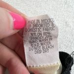 Jodee Size 14 Tankini Swimsuit Top Women's Black White Abstract Print Shelf Bra Photo 8