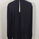 Bobi Mock Turtleneck Black Blouse NWT Size Small Revolve Black Turtleneck Photo 3