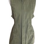 CAbi Women’s Army Olive Explorer Utility Vest Size S Layer Photo 0
