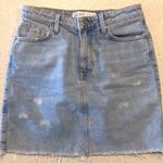 ZARA Denim Skirt Size XS Photo 0