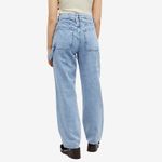 Good American Women's Good 90s High Rise Loose Fit Surplus Jean in Indigo Photo 15