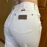 Wrangler white cowboy cut slim fit jeans Photo 1