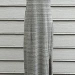 Loft Striped Racerback Maxi Dress with Side Slit Photo 0