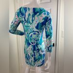 Lilly Pulitzer  Aquatic Garden Sophie Mini Dress Size Small . Photo 4