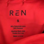 Alexis Ren Size Medium Tiger Eye One Piece Thong Bodysuit. New With Tags Red Photo 10