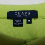 CHAPS  Green Polo Cotton Tank Top (Medium) Photo 4