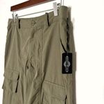 Honey Peach cargo tapered trousers pants army green size M NWT Size M Photo 4