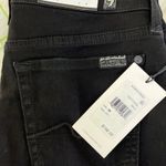 7 For All Mankind NWT Josefina Feminine Boyfriend Jeans Black Size 26 Photo 4