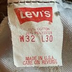 Levi's Vintage 519 High Rise Corduroy Jeans White Tag Caramel Brown Size 30 Photo 5