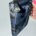 NWOT LUG Rodeo Wallet 6x4" Zip Around Blue Camp Camouflage Quilted Card Holder Photo 7