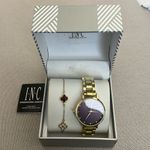 INC Gold-Tone Bracelet Watch 38mm & Bracelet Set, New in Box Photo 6