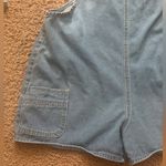 Denim Overalls Shorts Blue Size XL Photo 1