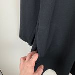 J.Jill  Pure Jill Tunic Dress Sz Large Grey Black Cowl Neck Long Sleeve Comfort‎ Photo 2