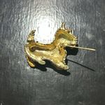 VTG FIGURAL SCOTTIE DOG SCOTTISH TERRIER GOLD TONE ENAMEL RHINESTONE BROOCH Photo 3