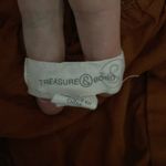 Treasure & Bond  Burnt Orange Ruffle Sleeve Tank Top Size M Photo 5