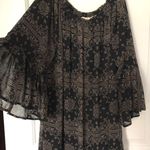 Patterned Off The Shoulder Dress Size L Photo 0