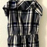 Banana Republic  Blue White Plaid Romper Photo 0