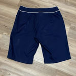 Tail White Label Womens Bermuda Golf Shorts Size 8 Navy White Piping Activewear Blue Photo 7