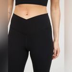 Aerie OFFLINE By Real Me Crossover Super Flare Legging Hi Rise Black Size Medium Photo 2