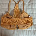 Victoria's Secret  Body by Victoria Unlined Orange Lace Racerback Bra Size 32DDD Photo 8