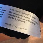 Eileen Fisher  Black Dress Tencel Blend Minimalist Check Measurements Photo 7