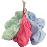 CHLOE ACCESSORY 3 PIECE PASTEL SCRUNCHY SET Pink Photo 2