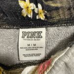 Victoria's Secret  Pink Floral Bling Campus Boyfriend Gray Sweatpants Size M Photo 3