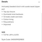 Sam Edelman Zara Beaded Clutch Photo 4