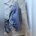 Kate Spade  McCall Street Carli Crossbody Handbag Navy Blue Pebbled Leather Photo 11