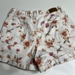 American Eagle  floral mom shorts size 4 Photo 6